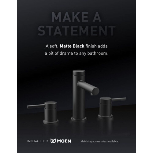 Moen T4191BL Align Transfer Valve Trim Mat Sort Mat Sort Mat Sort 1