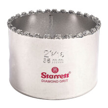 Starrett Diamond Grit Gatenzaag - Ideaal voor het boren van gaten met een kleine diameter - 2-9/16"""" Diameter 1-5/8"""" Snijdiepte 5/8-18 Draadmaat