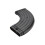 Downspout Extender, Adjustable Elbow, Black PVC, 15-In. -4631 1