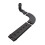 Downspout Extender, Adjustable Elbow, Black PVC, 15-In. -4631 2