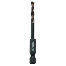 IRWIN Tools 1871026 Impact Performance Series 9/64-Inch Turbomax Black and Gold Drill Bit