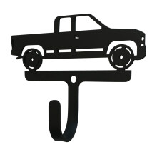 Village Gancio da parete decorativo per camioncino in ferro battuto piccolo