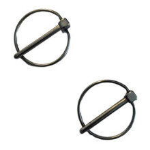 Perno di bloccaggio ad anello in acciaio inossidabile INOX 316 americano da 4,4 mm o 11/64"""" di grado marino, 2 pezzi
