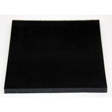 Sorbothane Vibrationsisolering Firkantet Pad 4""""x4"""" 2 Pack (70 Duro 0,10"""" Tykk)