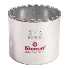 Starrett Diamant Grit Boorzaag - Ideaal voor Kleine Diameter Gaten - 2-1/16" Diameter, 1-5/8" Snijdiepte