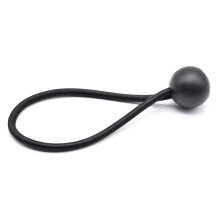 MARINE CITY Polyetylenov cern kulickov bungee nura vestrann a odoln bungee kabelov popruh pro 4stupnov teleskopick lodn ebrk (1 ks)
