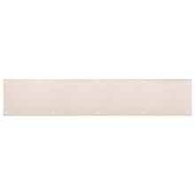National Hardware Kickplate for Front Doors in Satin Nickel 6'x30' Door Plate for Exterior Doors Like Front Back or Garage Doors Where a Kick Plat