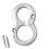 RCH Hardware NO-BR235-50 Messing nummer 2 tommer poleret krom 1