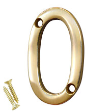 RCH Hardware NO-BR235-50 messinki numero 2 tuumaa kiillotettu messinki