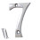 RCH Hardware NO-BR235-50 Messing nummer 2 tommer poleret krom 1