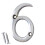RCH Hardware NO-BR235-50 Messing nummer 2 tommer poleret krom 1