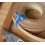 A501B All-Blue Bongo Ties (5") (Pack of 10) 4