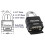 Master Lock MasterLock 1178D Combination Padlock Die Cast Body 3 Pack Black/Silver (Keyed Different) 4