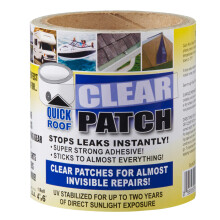 Cofair Products QRCP46 Quick Roof Clear Patch-4"""" x 6""""