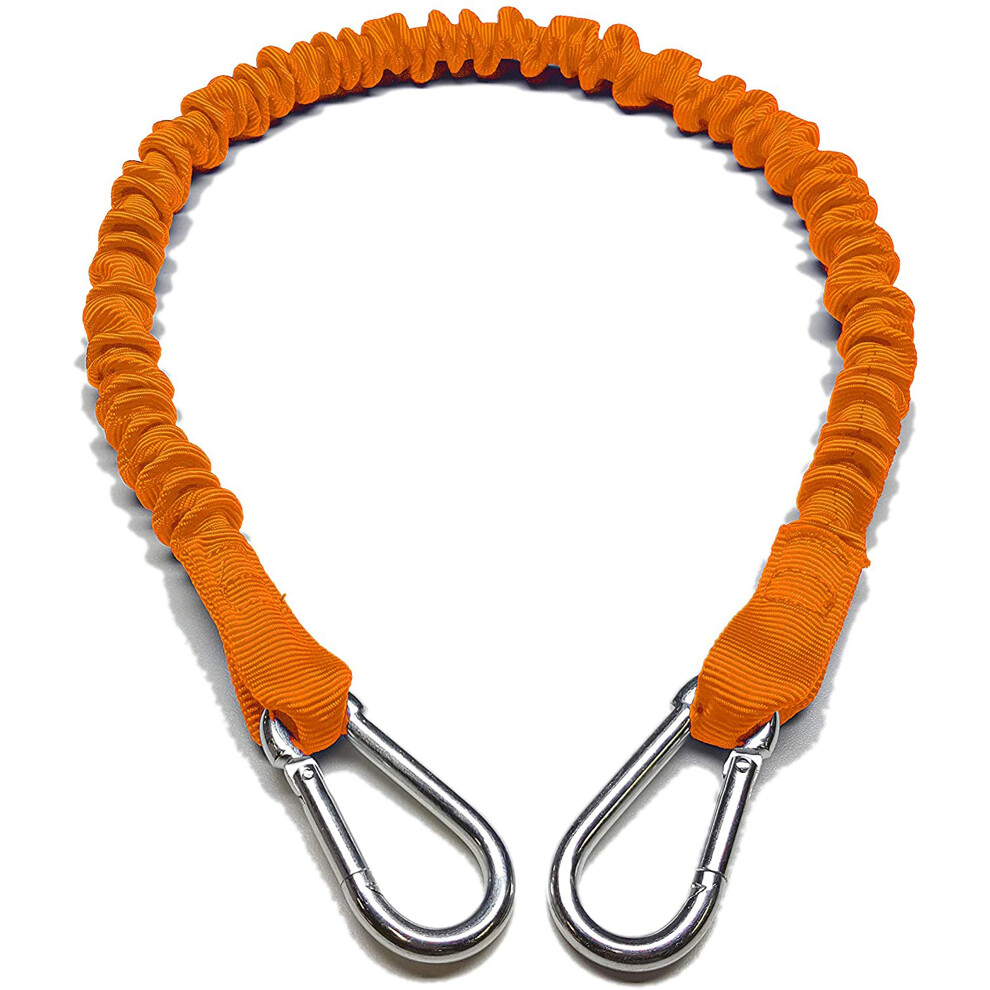 Boat Lines & Dock Ties Marine Boat Dock Tie Bungee Cord Double Hooked Ends Made In Usa Pack Of 2 (Orange 24 Inch) 691039229793
