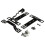 National Hardware Craftsman Gate Kit N109-316 s Gate Latch Gate panty a Gate Pull Black 2