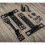 National Hardware Craftsman Gate Kit N109-316 s Gate Latch Gate panty a Gate Pull Black 4