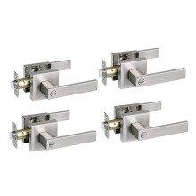 NEWBNAG Dvern pka postele/koupelny pro soukromou koupelnu a interirov ??dvere Rukojet zmku dver Heavy Duty Satin Nikel Finish