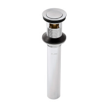 Pfister 972-101A Gruppo di scarico pop-up in metallo Push & Seal per lavandino del bagno, cromo lucido
