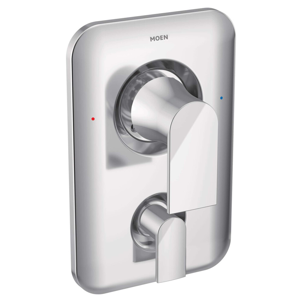 Photos - Tap Hidden Part Moen T2470 Genta LX Posi-Temp with Built-in 3-Function Transfer Valve Trim Kit Valve Required Chrome