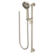 Moen 3670EPBN Douchette massante  5 fonctions avec pause  bascule comprenant une barre coulissante de 30 pouces et un tuyau de 69 pouces en nic