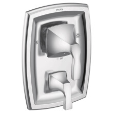 Moen T2690 Voss Posi-Temp con kit di trim della valvola di trasferimento a 3 funzioni integrato Valvola richiesta cromata