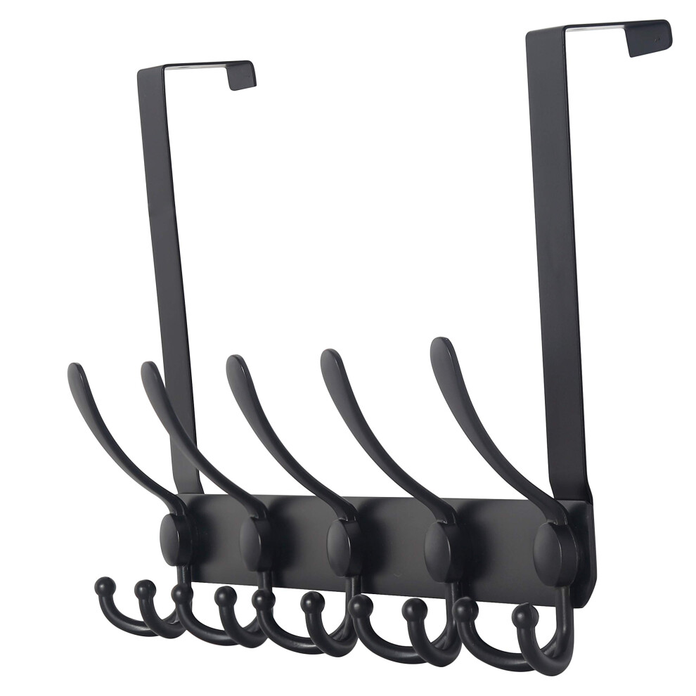 Photos - Other for Repair Dseap Over The Door Hook Hanger - 5 Tri Hooks Heavy Duty Over The Door Towel Rack Coat Rack for Clothes Hat Towel Bronze MHY