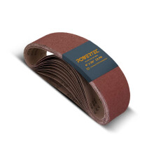 POWERTEC 12PK 4x36 slipband 3 vardera av 60/100/180/240 korn aluminiumoxid 4 x 36 tums slipband fr bnkband och skivslipband Sandpapper fr trb