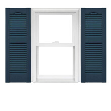 Mid America Open Louver vinylskodder (1 par) - 14,5 x 31 036 Classic Blue