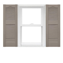 Mid America Open Louver vinylskodder (1 par) - 14,5 x 31 008 ler