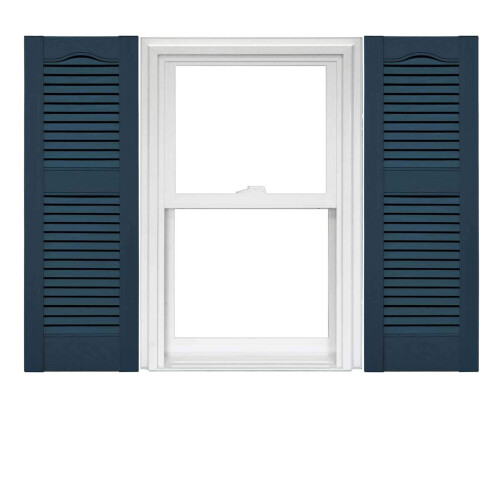 Mid America Open Louver vinylluckor (1 par) - 14,5 x 25 036 Classic Blue