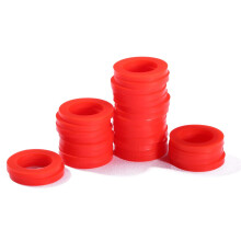Litorange 50 kpl vuotoja estv silikoni (parempi kuin kumi) suihkupn tiivistealuslevy, punainen 1/2"""" liittimelle (19 mm OD x 10 mm sishalkaisija