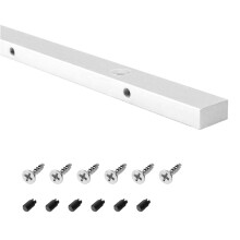 POWERTEC Crosscut Sled Mitre Bar voor tafelzaag Slee 3/4"" x 3/8"" x 18"""" met voorgeboorde gaten en schroeven voor freestafel Bandzaag Taper Jig Ta