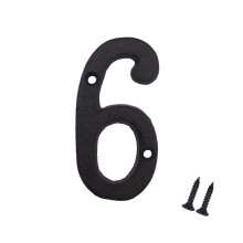 YICC 3palcov domovn csla Litinov cslo potovn schrnky/cslo domc adresy 6