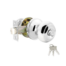 Probrico Bright Chrome s podobnm klcem Kliky vstupnch dver Interir Vnej zmek vstupnch dver Zmky prednch dver Vstupn zmky 4 balen