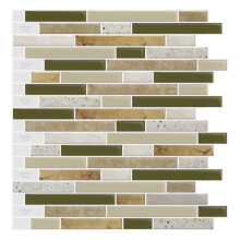LONGKING 10-listov samolepic slupovac a tycinkov backsplash pro kuchynsk vinylov dekorativn dladice (Chrysophoron)