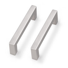 Probrico 30 Pack 3-3/4"""" Stred s otvorem chyty skrne z nerezov oceli v satnovm niklu Ctvercov chytky pro kuchynsk skrnky Tahace komody Hardw