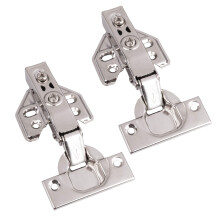 Ilyapa Soft Close Zvesy skrnek Satin Nikl 2 Pack - Bezrmov celoprekryvn Zvesy dvrek kuchynskch skrnek Hardware