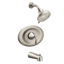 Moen T2139EPBN Eva Posi-Temp Eco-Performance Kit finiture vasca e doccia Valvola richiesta Nichel spazzolato