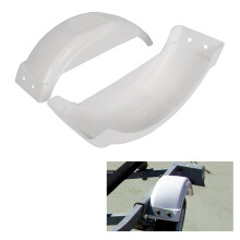 HECASA Single-Axle Trailer Fenders 8""""-12"""" Sk?rt Hjul Top Step Sk?rt B?d St?bt 300lbs Par af to