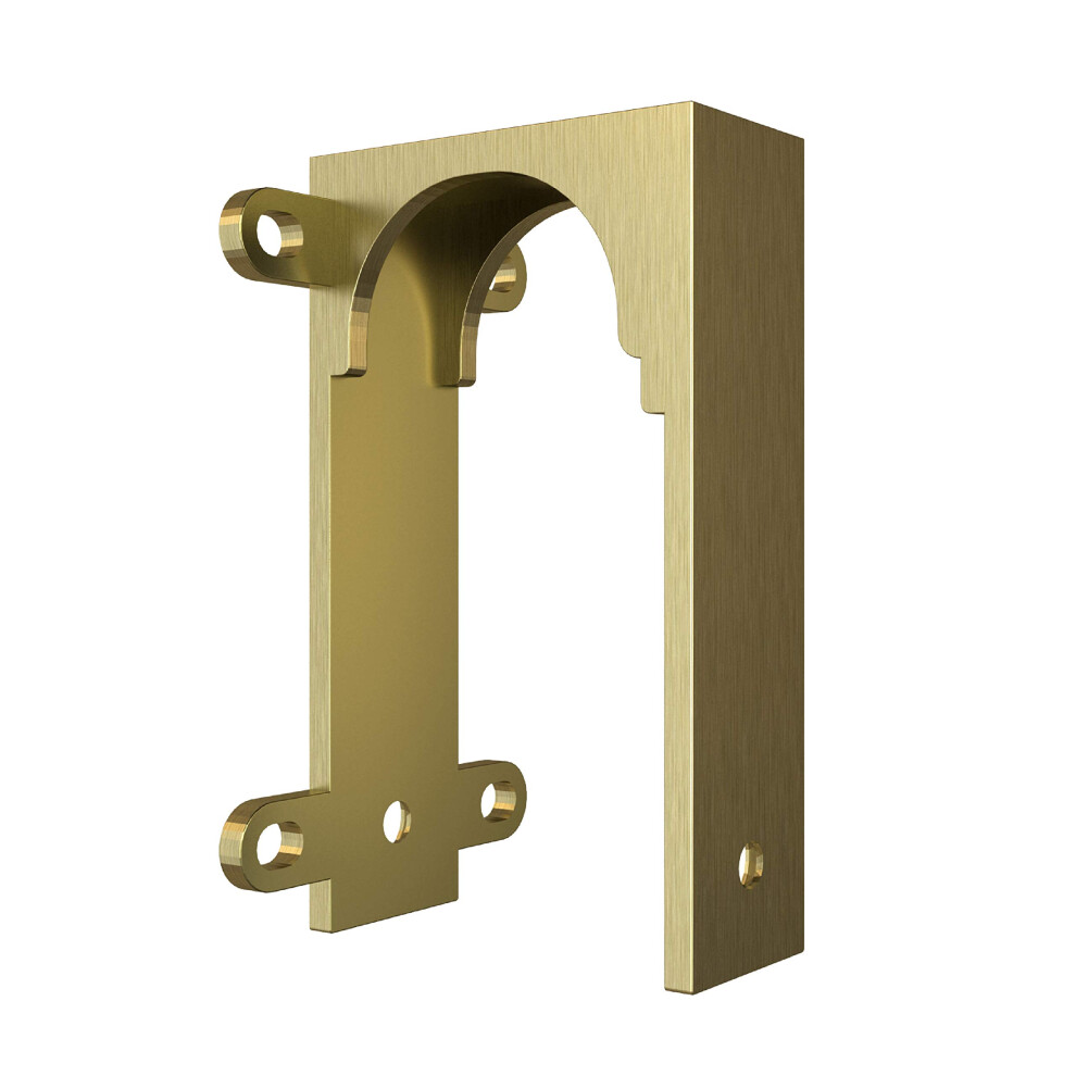 National Hardware N700-116 Interior Sliding Barn Door Hardware Bypass Bracket 886780027594