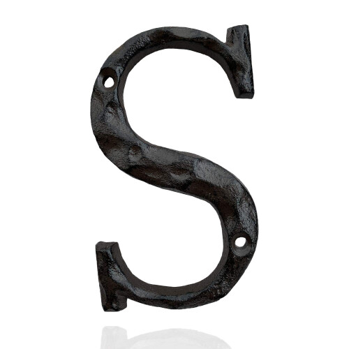 House Letter 5 Inch High Cast Iron Home Address Letter Perfect Matching ...