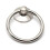 bnafes skuffering Pull Drop Ring Knopper i S?lvfarve - (6 Stk) 3