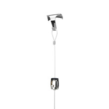 Shades 4-pakke st?bekroges?t, der kan rumme 45 lb hver med billedskinnekroge Superior Design CAM kroge og l?kkeledninger eller kabler (59"""" perlo