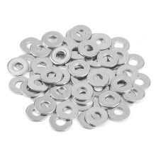 1/4"""" ruostumaton litte aluslevy 5/8"""" ulkohalkaisija 18-8(304) ruostumattomasta terksest valmistetut aluslevyt (100 pakkaus)