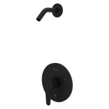 Pfister Pfirst Modern vasca e doccia solo valvola Trim (valvola non inclusa) include braccio doccia 1 maniglia finitura nero opaco R89060B