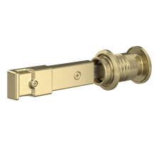 National Hardware N700-152 schuurdeurslot 5"" x 1-1/4"" x 3/4"""" geborsteld goud