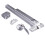 COOLOUS Reglage Push Bar Panic Exit Device Aluminium med Exterir Spak Trim (Aluminium) 1