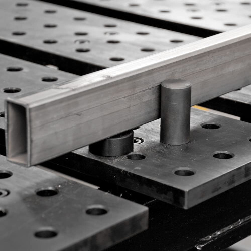 BuildPro 2 tommer stop 5/8 bunddiameter 1"""" topdiameter til buildPro borde T54205 sort 1