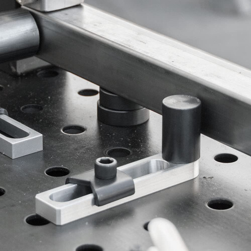 BuildPro 2 tommer stop 5/8 bunddiameter 1"""" topdiameter til buildPro borde T54205 sort 2